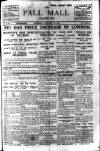 Pall Mall Gazette Saturday 22 January 1921 Page 1