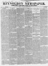 Reynolds's Newspaper Sunday 22 January 1865 Page 1