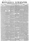 Reynolds's Newspaper Sunday 07 September 1873 Page 1