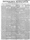 Reynolds's Newspaper Sunday 29 December 1878 Page 1