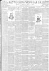 Reynolds's Newspaper Sunday 11 November 1894 Page 1