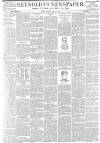 Reynolds's Newspaper Sunday 23 June 1895 Page 1