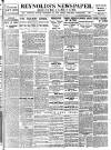 Reynolds's Newspaper Sunday 13 October 1907 Page 1