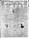 Reynolds's Newspaper Sunday 12 August 1917 Page 1