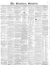 Blackburn Standard Wednesday 12 August 1863 Page 1