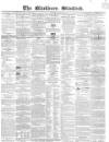 Blackburn Standard Wednesday 30 September 1863 Page 1