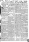 Bury and Norwich Post Wednesday 19 April 1786 Page 1