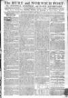 Bury and Norwich Post Wednesday 18 October 1786 Page 1