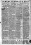 Bury and Norwich Post Wednesday 29 November 1786 Page 1