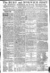 Bury and Norwich Post Wednesday 24 January 1787 Page 1