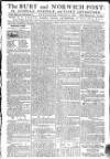 Bury and Norwich Post Wednesday 21 February 1787 Page 1