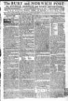 Bury and Norwich Post Wednesday 14 March 1787 Page 1