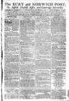 Bury and Norwich Post Wednesday 04 March 1789 Page 1