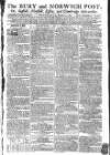 Bury and Norwich Post Wednesday 11 March 1789 Page 1