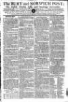Bury and Norwich Post Wednesday 16 March 1791 Page 1