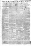 Bury and Norwich Post Wednesday 16 November 1791 Page 1