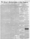 Bury and Norwich Post Wednesday 17 January 1838 Page 1