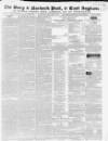 Bury and Norwich Post Wednesday 23 January 1839 Page 1