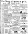 Bury and Norwich Post Tuesday 27 October 1885 Page 1
