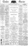 Cheshire Observer Saturday 30 December 1882 Page 1