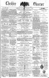 Cheshire Observer Saturday 22 March 1884 Page 1