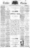 Cheshire Observer Saturday 16 January 1886 Page 1