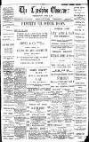 Cheshire Observer Saturday 15 January 1910 Page 1