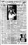 Cheshire Observer Saturday 23 June 1962 Page 1
