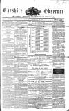 Cheshire Observer Saturday 08 December 1855 Page 1