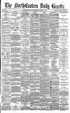 Daily Gazette for Middlesbrough Wednesday 01 March 1882 Page 1