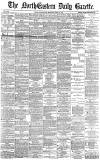 Daily Gazette for Middlesbrough Monday 25 June 1883 Page 1