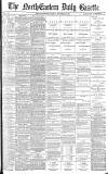 Daily Gazette for Middlesbrough Friday 09 November 1883 Page 1