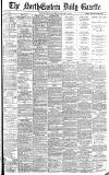 Daily Gazette for Middlesbrough Friday 11 January 1884 Page 1