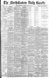 Daily Gazette for Middlesbrough Saturday 26 January 1884 Page 1