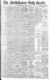 Daily Gazette for Middlesbrough Monday 09 June 1884 Page 1