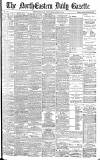 Daily Gazette for Middlesbrough Wednesday 25 June 1884 Page 1