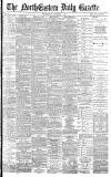 Daily Gazette for Middlesbrough Wednesday 01 October 1884 Page 1