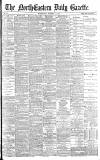 Daily Gazette for Middlesbrough Wednesday 15 October 1884 Page 1