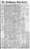 Daily Gazette for Middlesbrough Tuesday 21 October 1884 Page 1