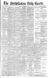 Daily Gazette for Middlesbrough Monday 08 December 1884 Page 1