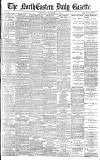 Daily Gazette for Middlesbrough Wednesday 10 December 1884 Page 1
