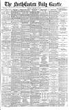 Daily Gazette for Middlesbrough Monday 12 January 1885 Page 1