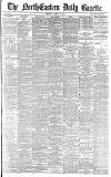 Daily Gazette for Middlesbrough Monday 13 April 1885 Page 1