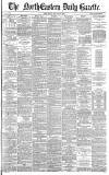 Daily Gazette for Middlesbrough Saturday 08 August 1885 Page 1