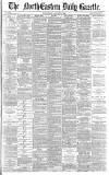 Daily Gazette for Middlesbrough Wednesday 12 August 1885 Page 1