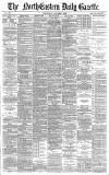 Daily Gazette for Middlesbrough Wednesday 07 October 1885 Page 1