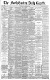 Daily Gazette for Middlesbrough Thursday 08 October 1885 Page 1