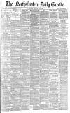 Daily Gazette for Middlesbrough Wednesday 27 January 1886 Page 1