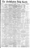 Daily Gazette for Middlesbrough Saturday 02 October 1886 Page 1