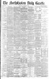 Daily Gazette for Middlesbrough Thursday 07 October 1886 Page 1